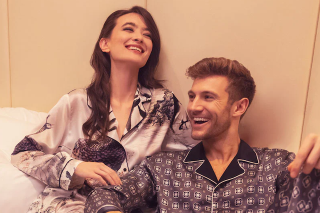 Gatsby Peacock - Christine Silk Lingerie & Loungewear
