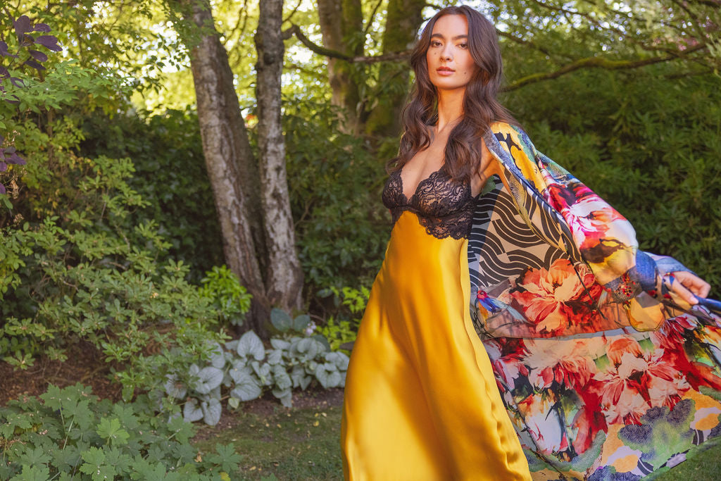 Sakura - Christine Silk Lingerie & Loungewear