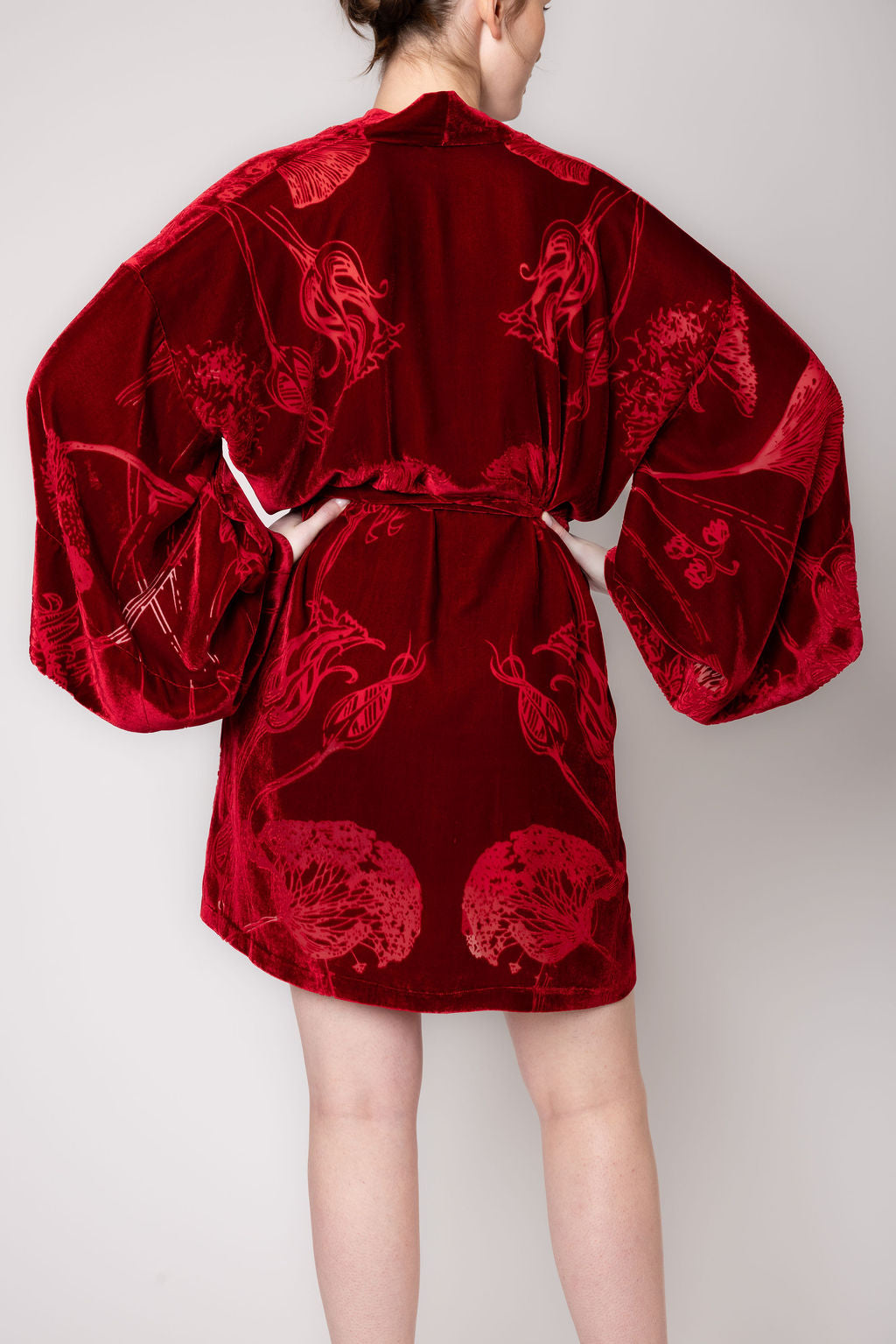 Rouge Fabergé Velvet Short Robe