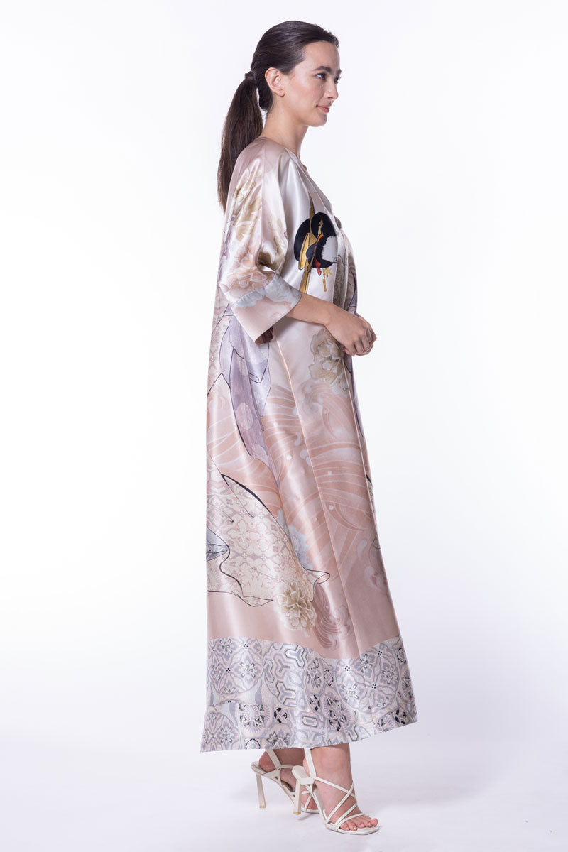 Geisha Caftan - Christine Silk Lingerie & Loungewear