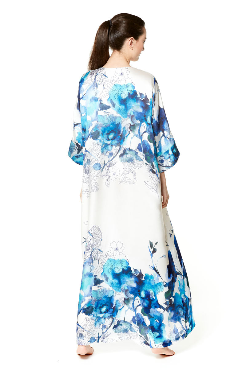 Blue Hawaii Lined Caftan