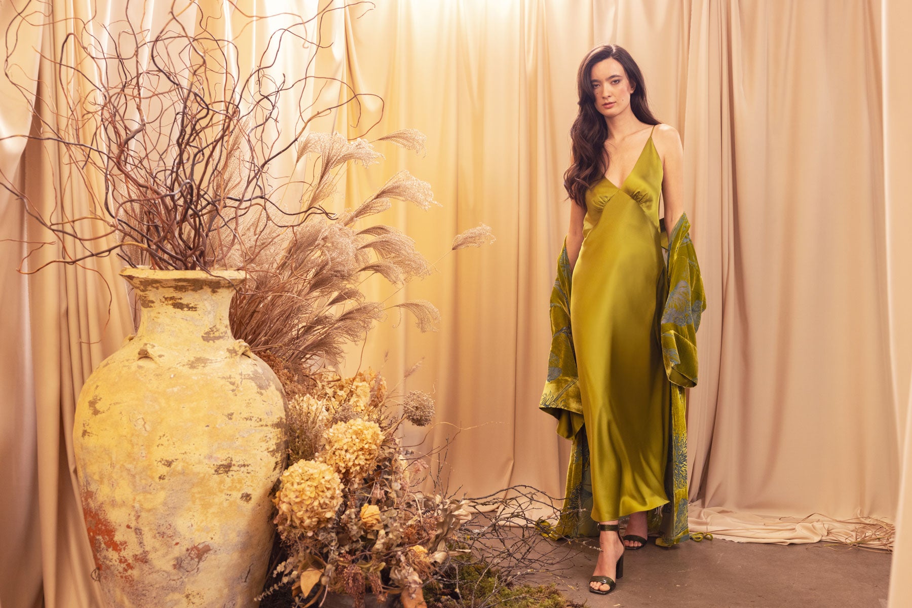 Silken Gown - Moss Fabergé Edition