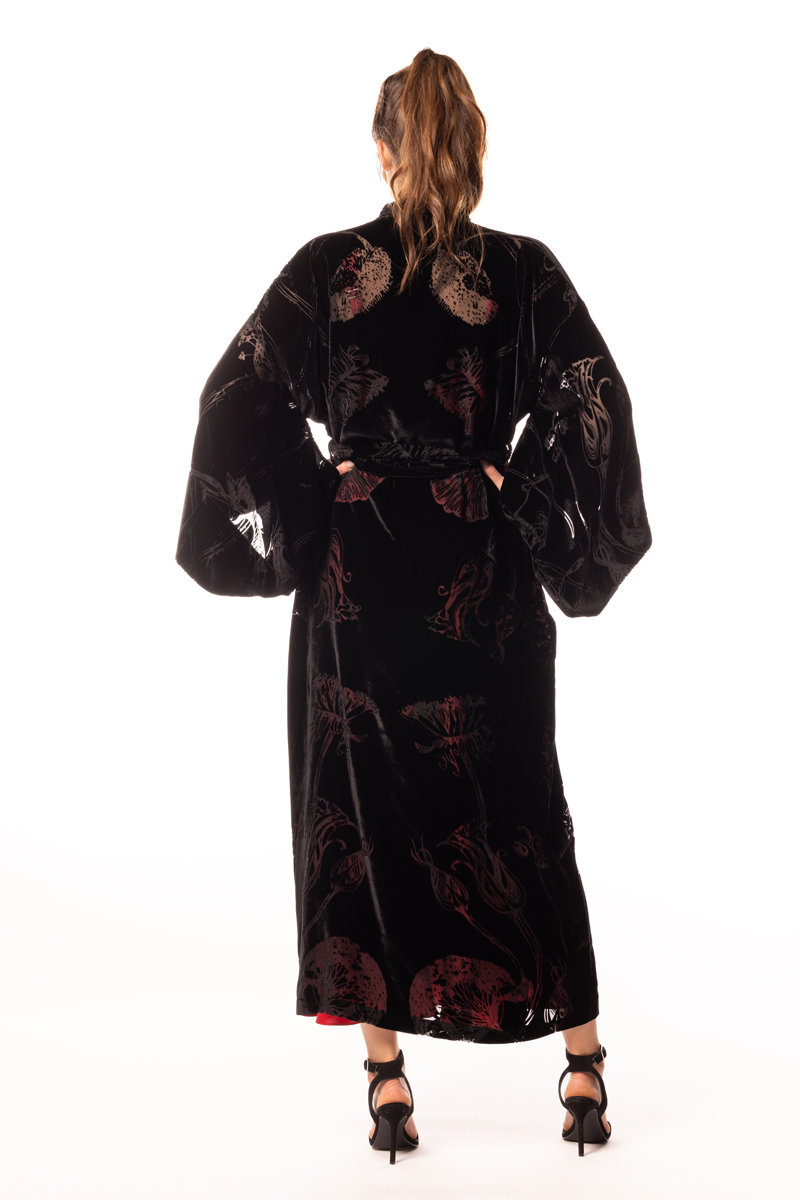 Fabergé Diva Velvet Long Robe