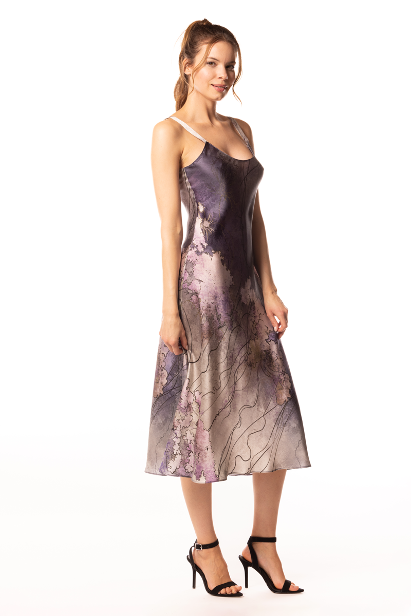 Audrey Print Gown - Mirage Edition