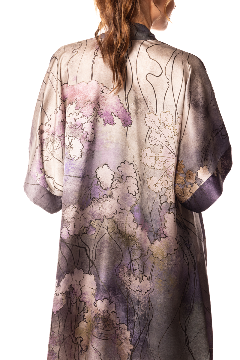 Mirage Print Kimono