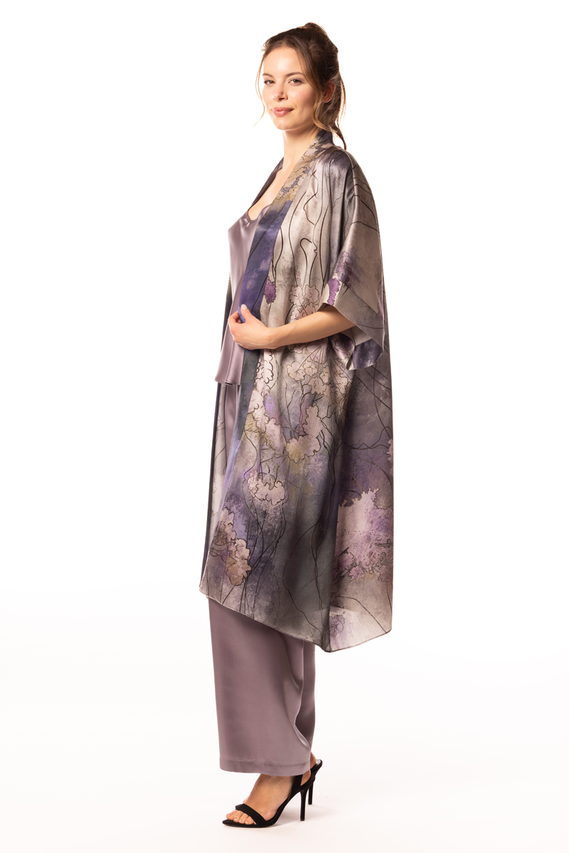 Mirage Print Kimono