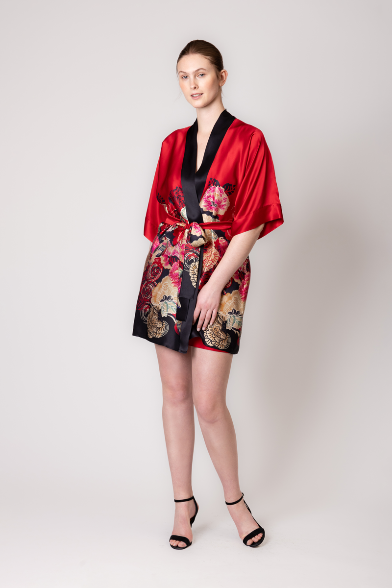 Crimson Moon Short Robe