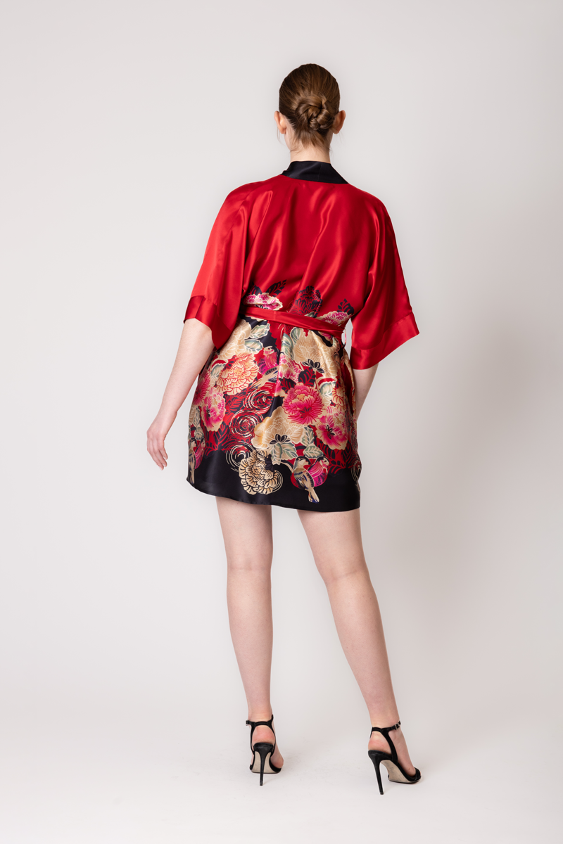 Crimson Moon Short Robe