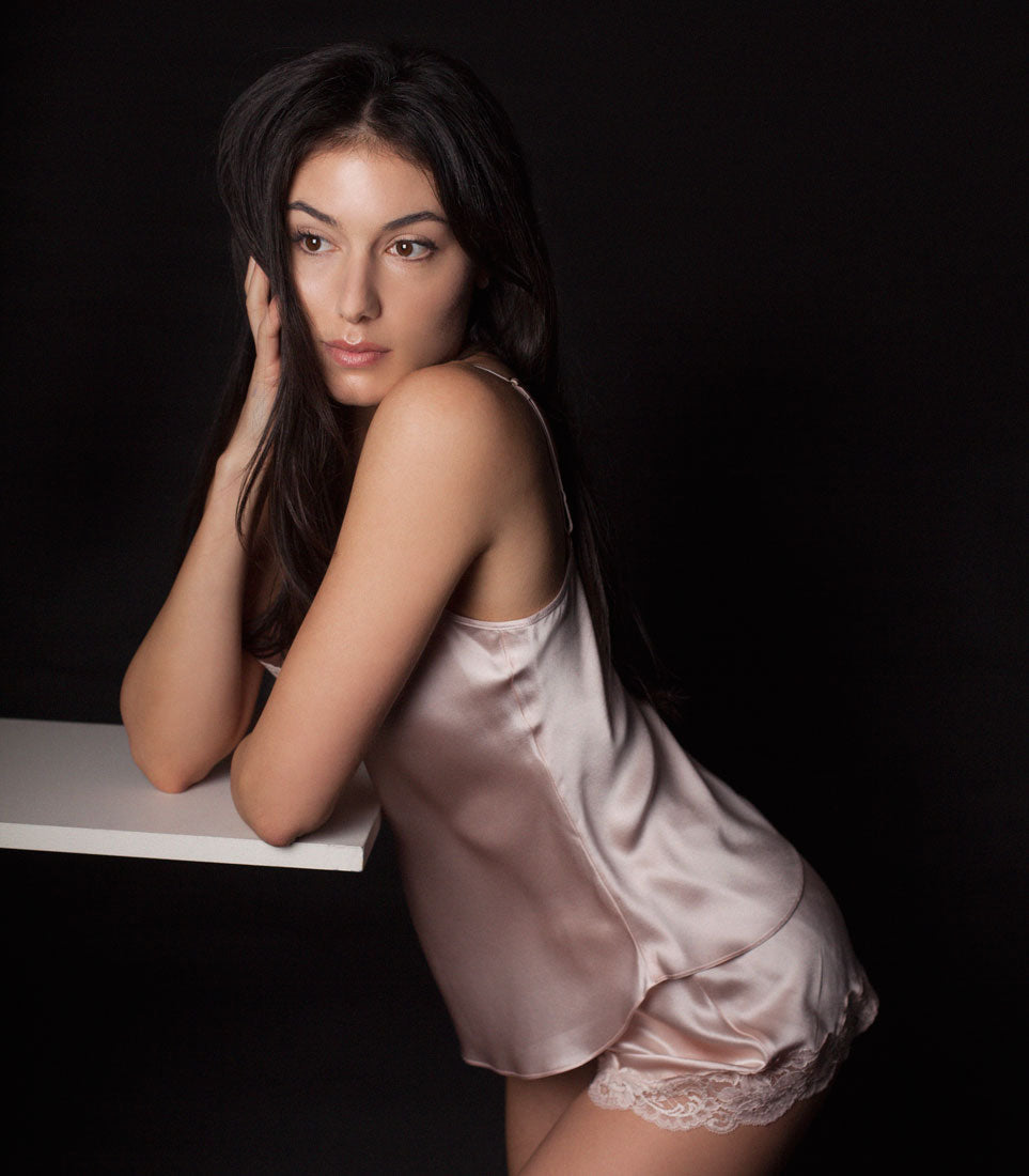 Candy Cami Tap Set Classic - Christine Silk Lingerie & Loungewear