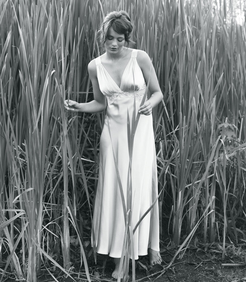 Glamour Gown Classic - Christine Silk Lingerie & Loungewear