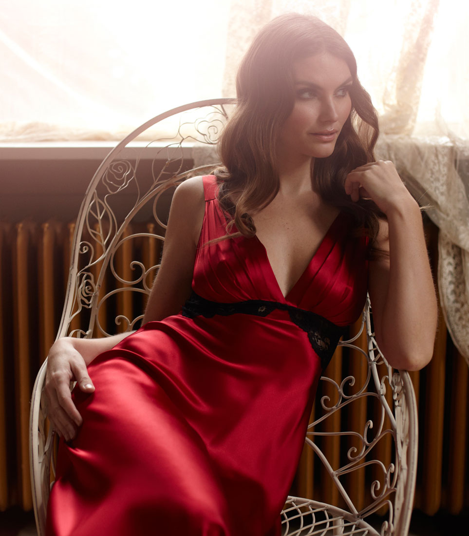 Glamour Gown - Christine Silk Lingerie & Loungewear