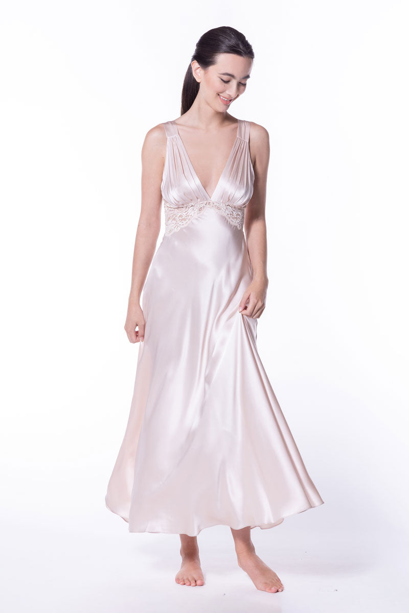 Glamour Gown Classic - Christine Silk Lingerie & Loungewear