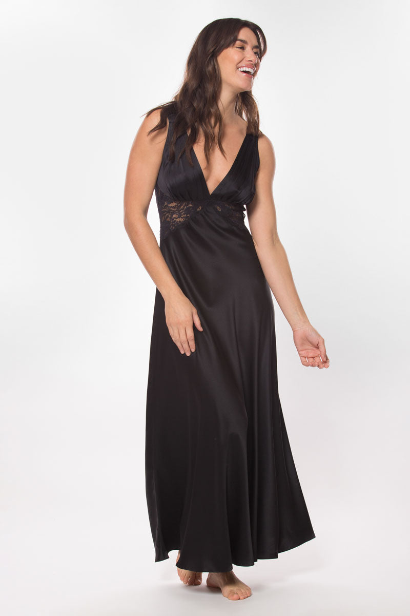 Glamour Gown Classic - Christine Silk Lingerie & Loungewear