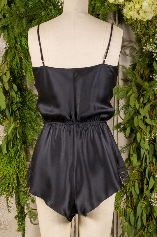 Josie Romper - Christine Silk Lingerie & Loungewear