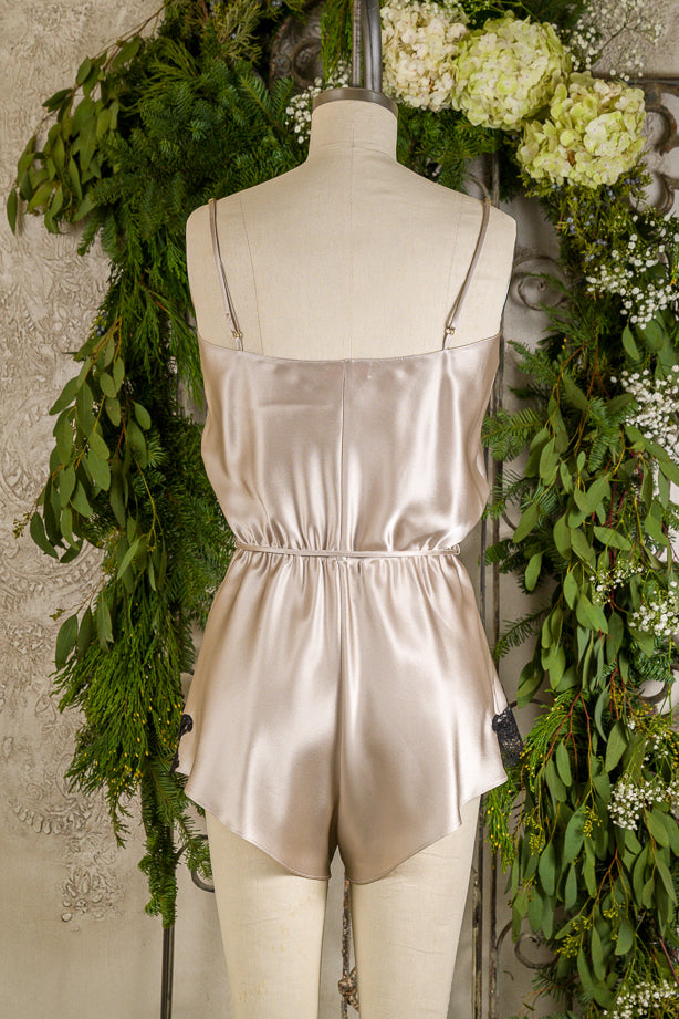 Josie Romper - Christine Silk Lingerie & Loungewear
