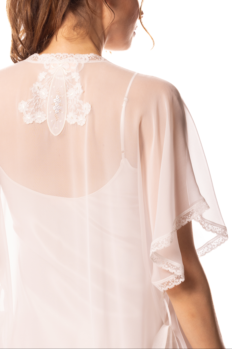 Lily of the Valley Chiffon Wrap