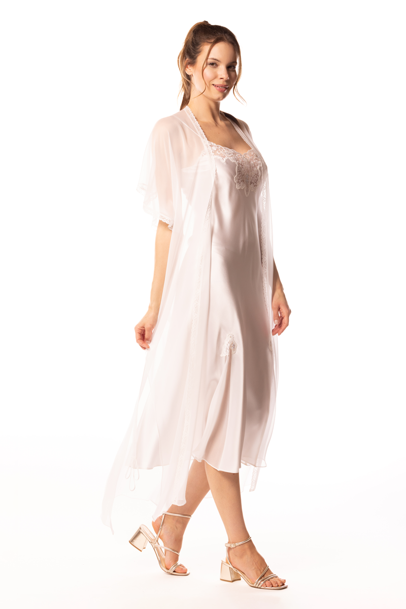 Lily of the Valley Chiffon Wrap