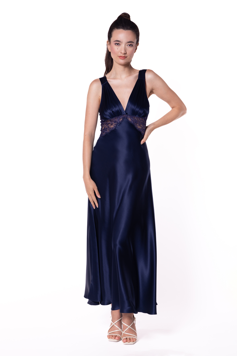 Glamour Gown Classic - Christine Silk Lingerie & Loungewear