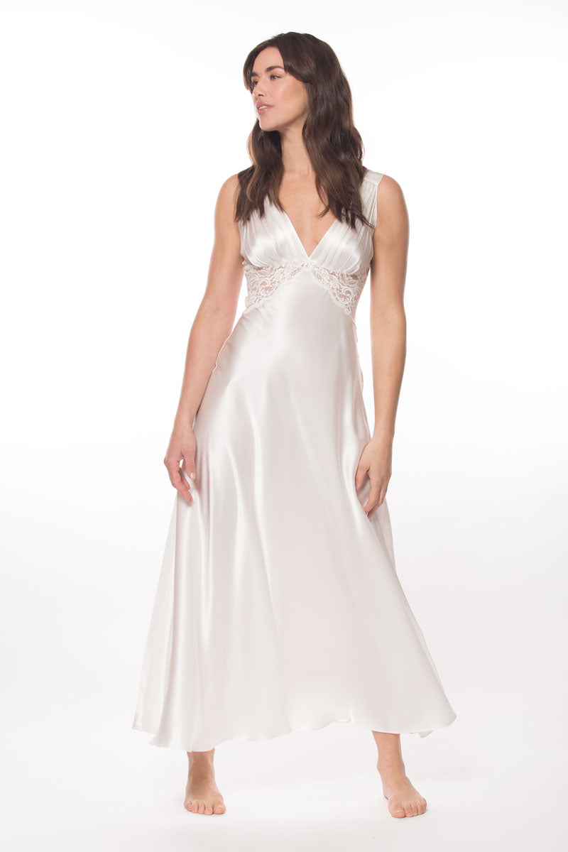 Glamour Gown Classic - Christine Silk Lingerie & Loungewear