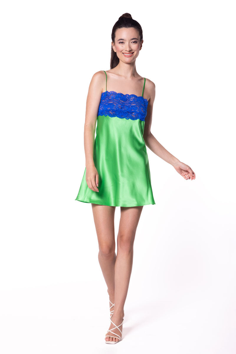 Betty Black Label Chemise - Christine Silk Lingerie & Loungewear