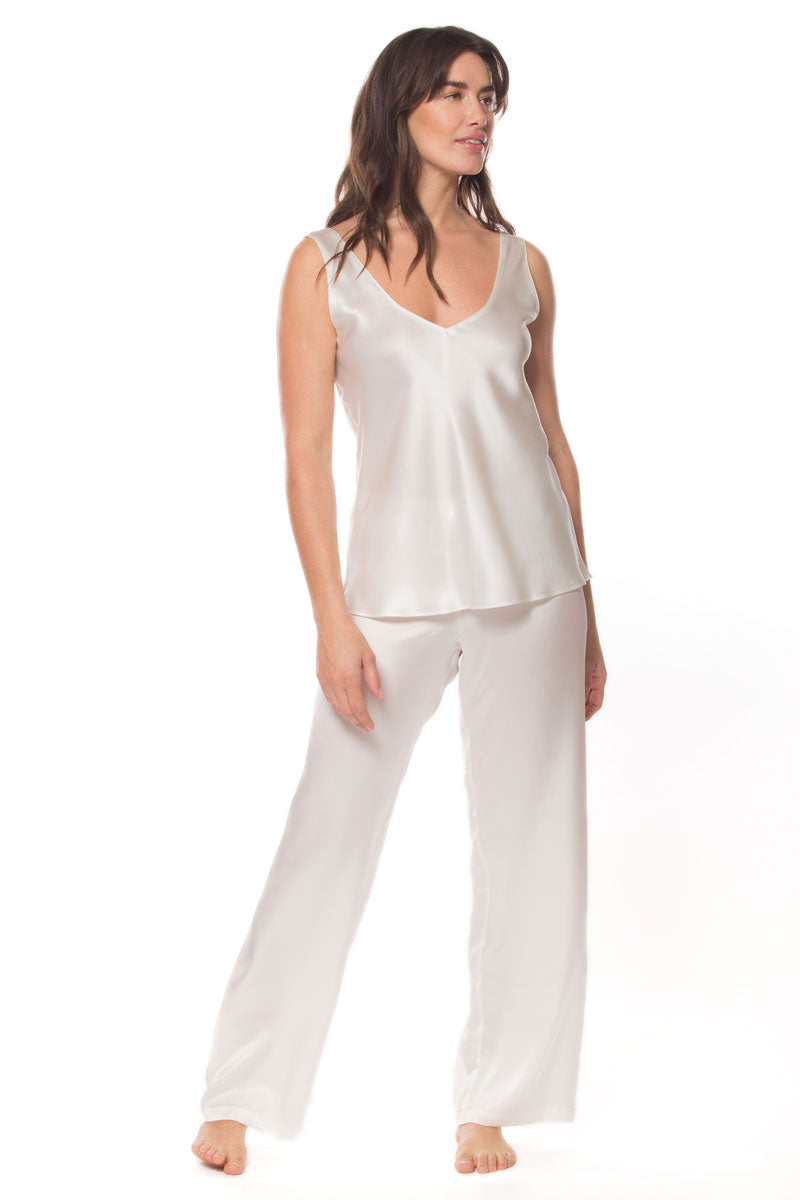 Maxine Reversible Camisole - Christine Silk Lingerie & Loungewear