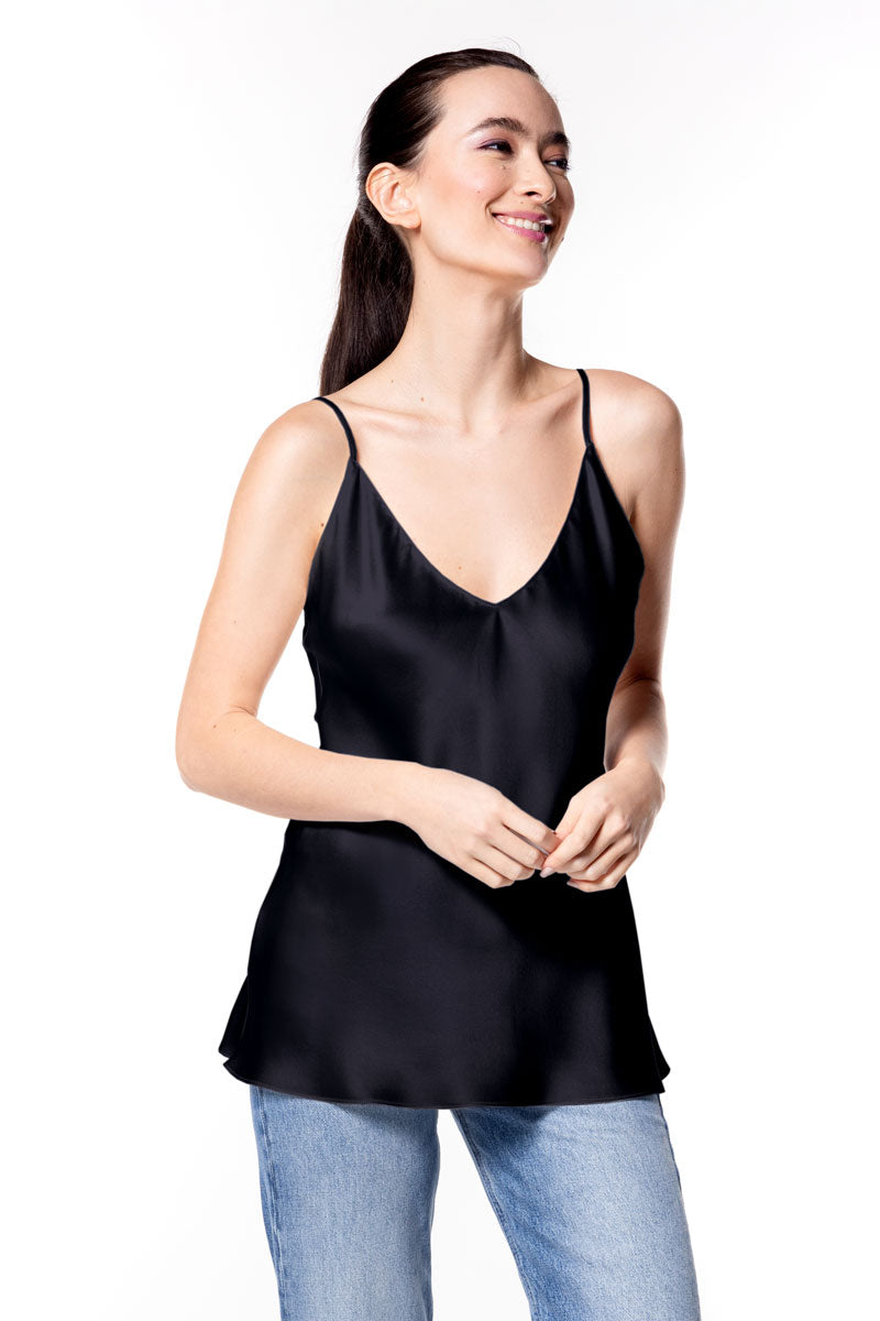 Riley Camisole - Christine Silk Lingerie & Loungewear