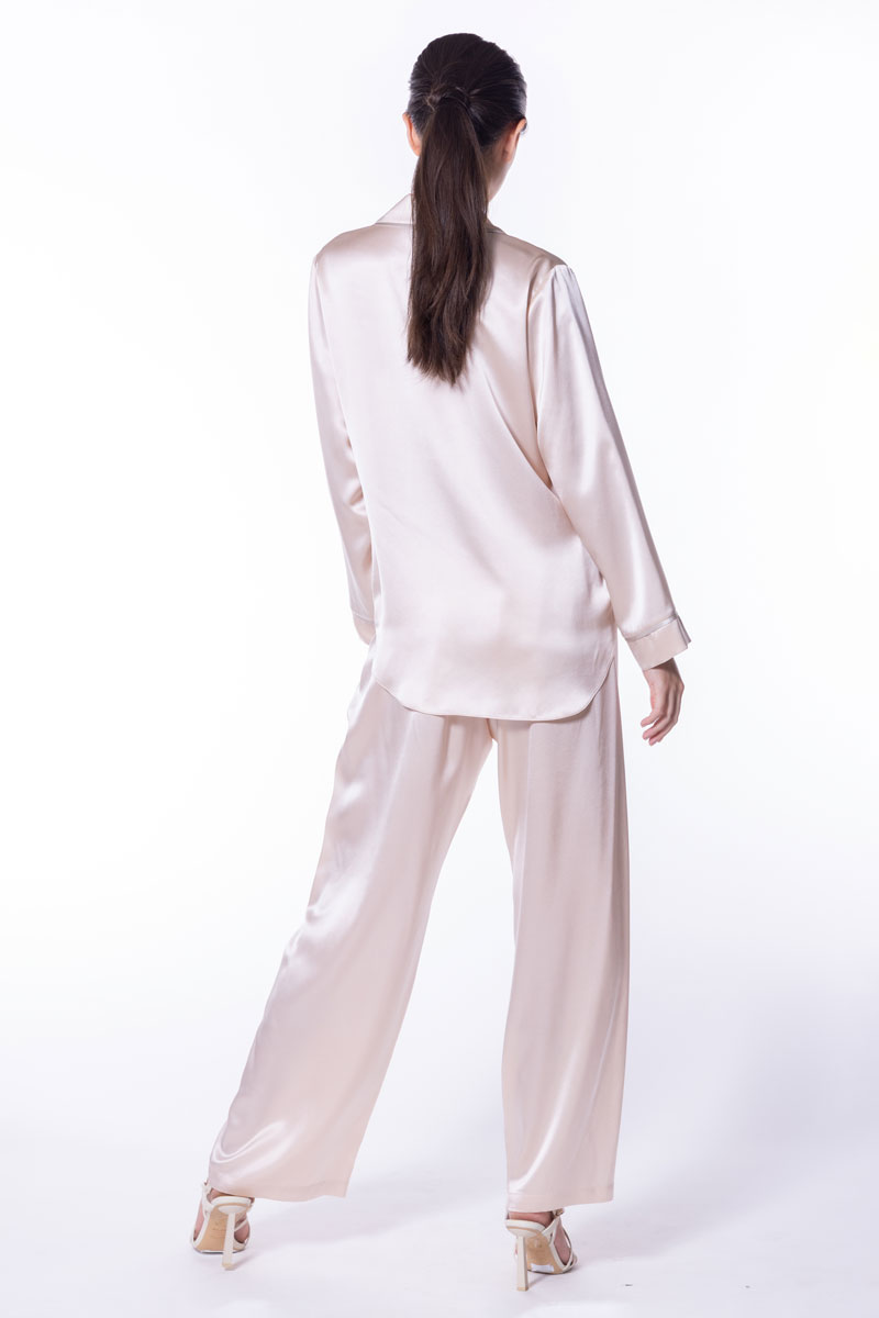 Chloe Pajama - Christine Silk Lingerie & Loungewear