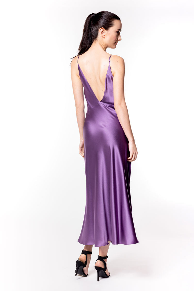 Silken Gown - Gatsby Peacock Edition - Christine Silk Lingerie & Loungewear