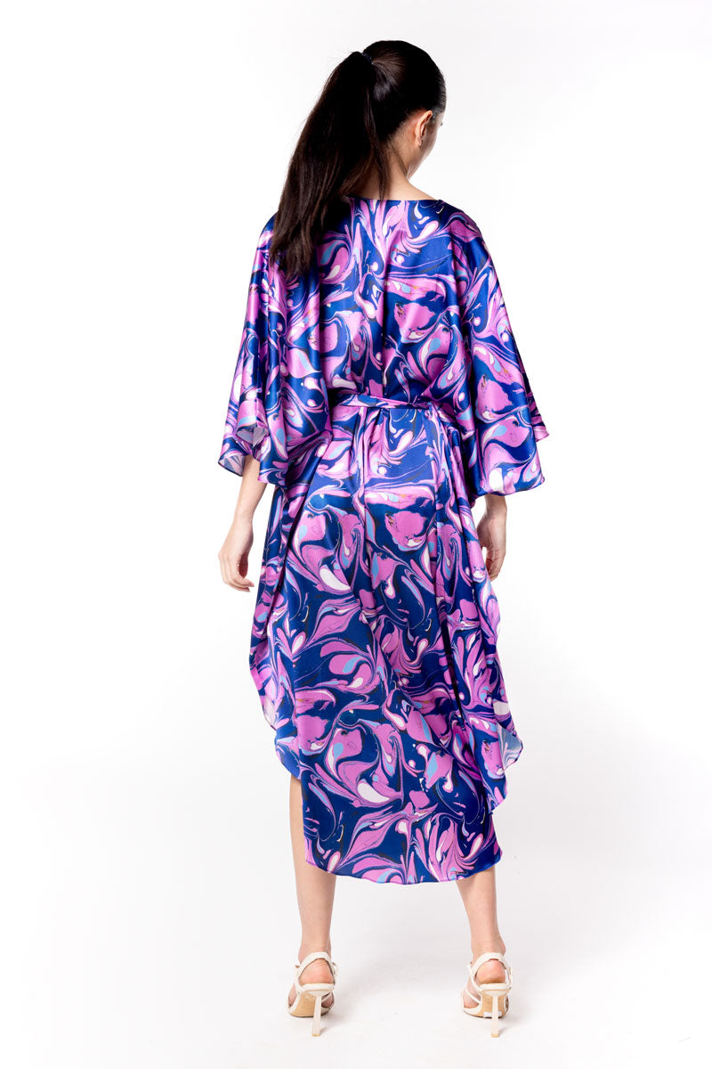 Corfu Caftan - Christine Silk Lingerie & Loungewear