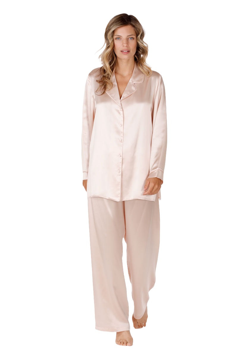 Classic Pajama - Christine Silk Lingerie & Loungewear