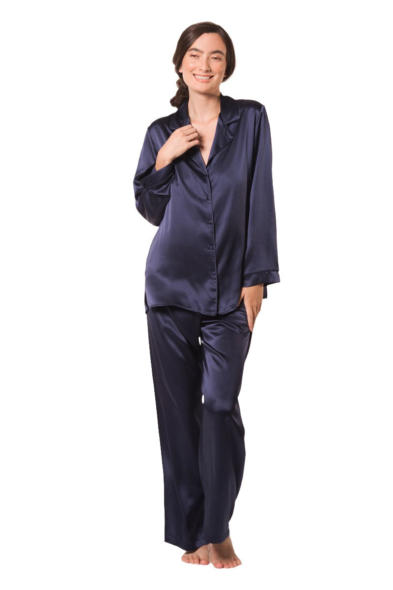 Classic Pajama - Christine Silk Lingerie & Loungewear