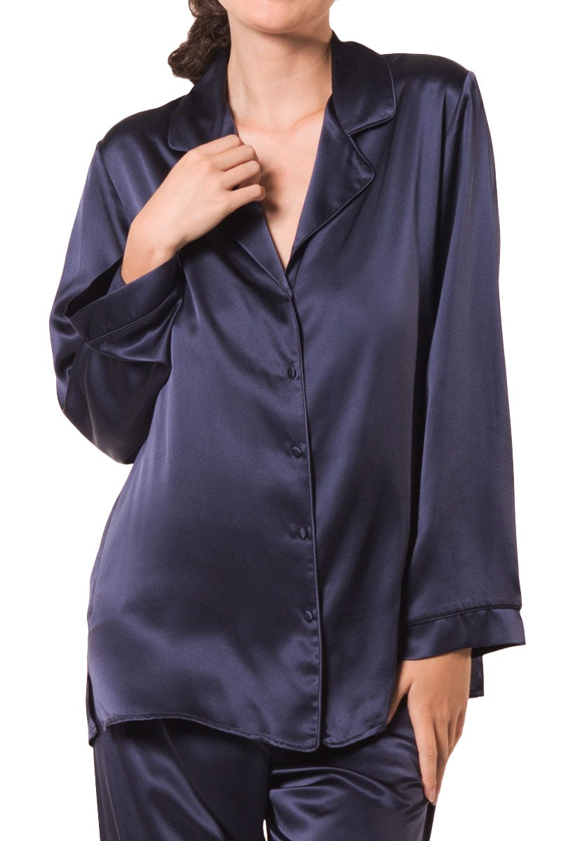 Classic Pajama - Christine Silk Lingerie & Loungewear