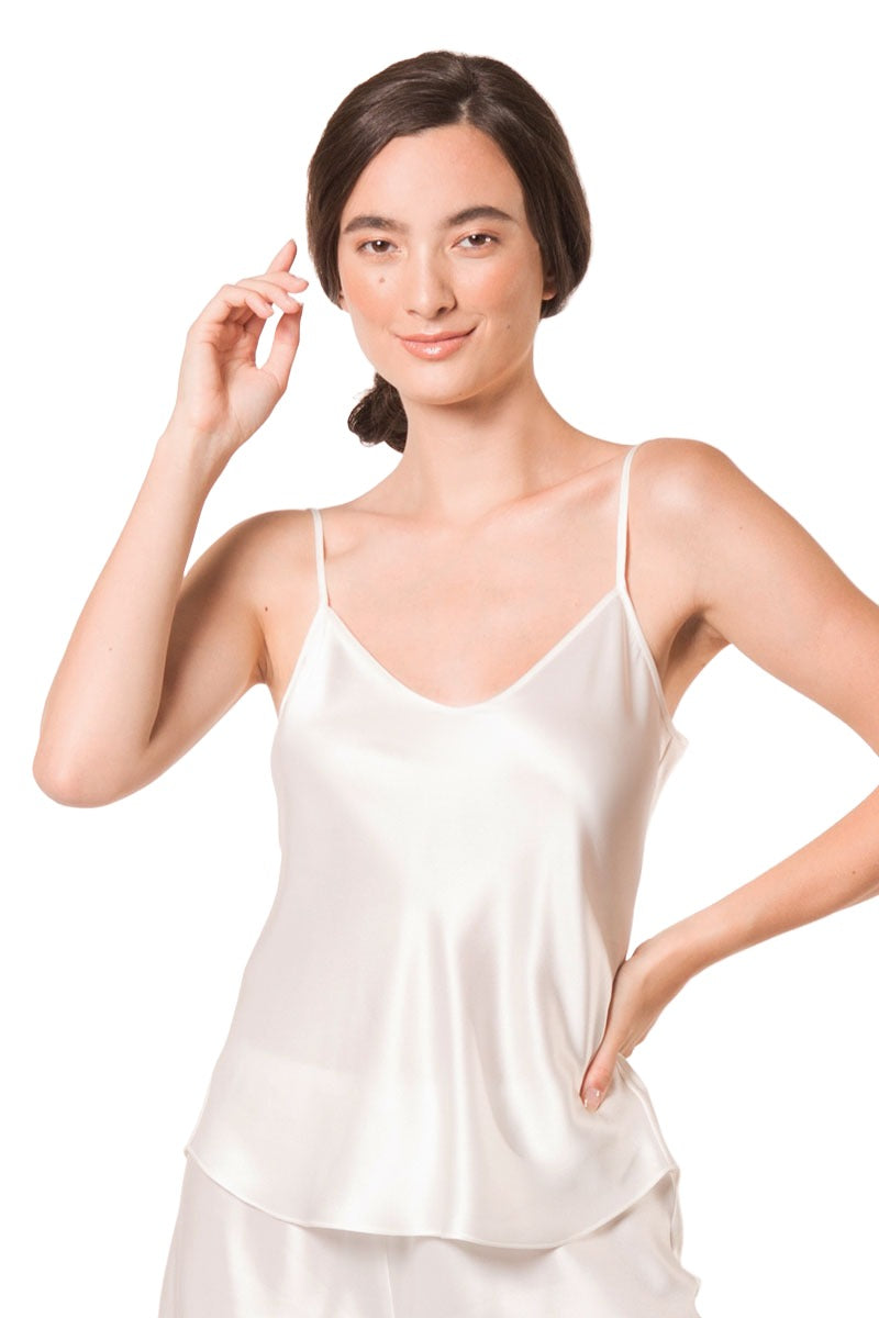 Emma Camisole - Christine Silk Lingerie & Loungewear