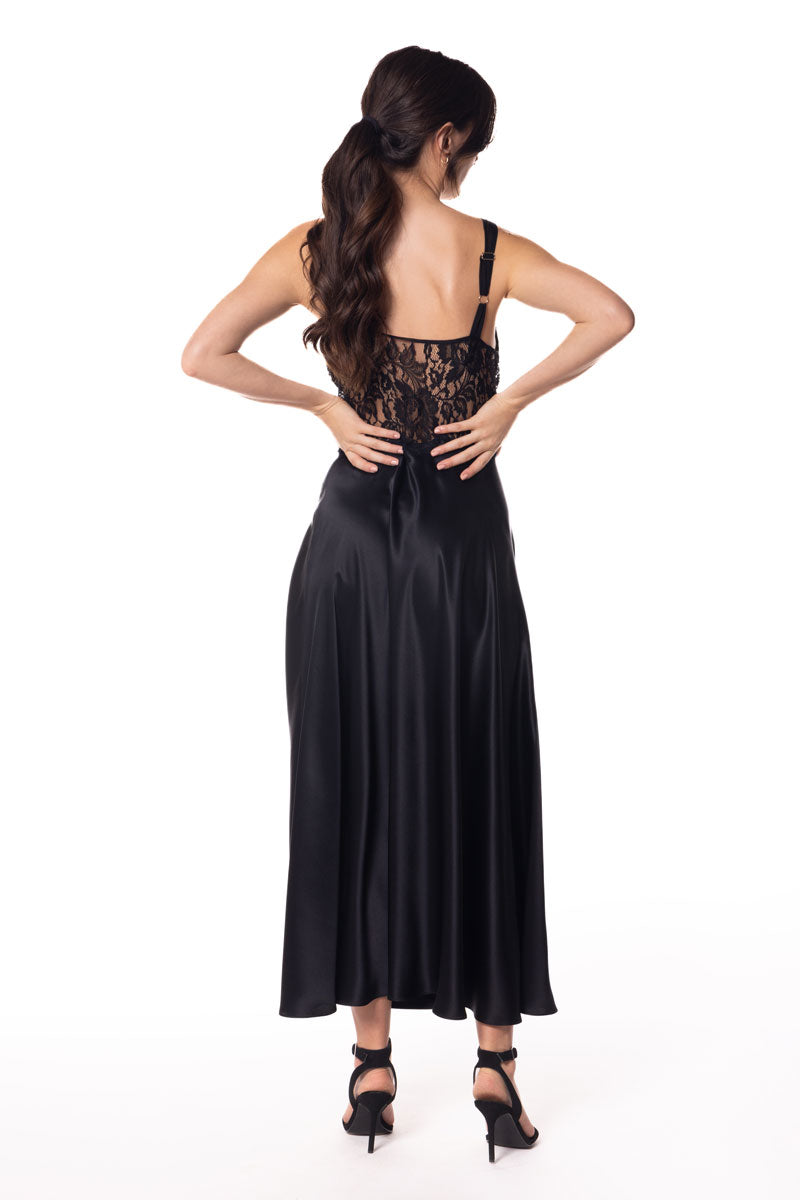 Diva Glamour Gown - Christine Silk Lingerie & Loungewear