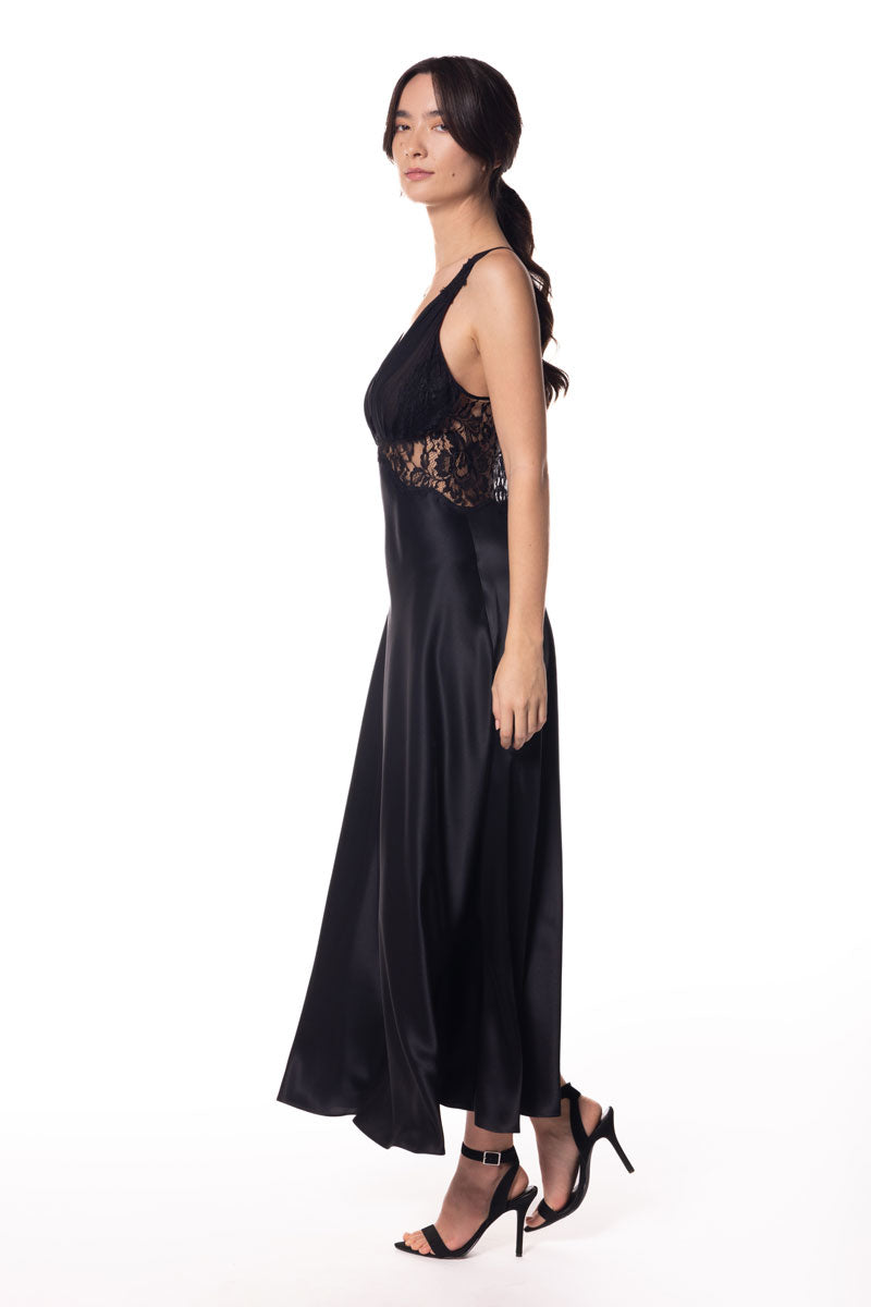 Diva Glamour Gown - Christine Silk Lingerie & Loungewear