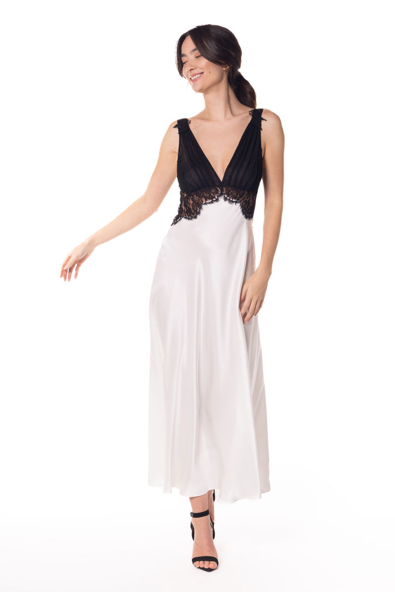 Diva Glamour Gown - Christine Silk Lingerie & Loungewear