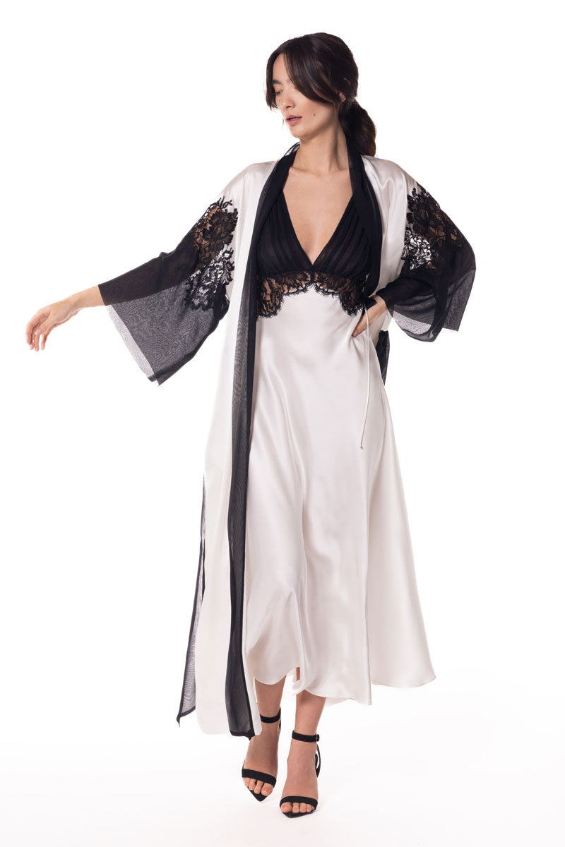 Diva Glamour Gown - Christine Silk Lingerie & Loungewear