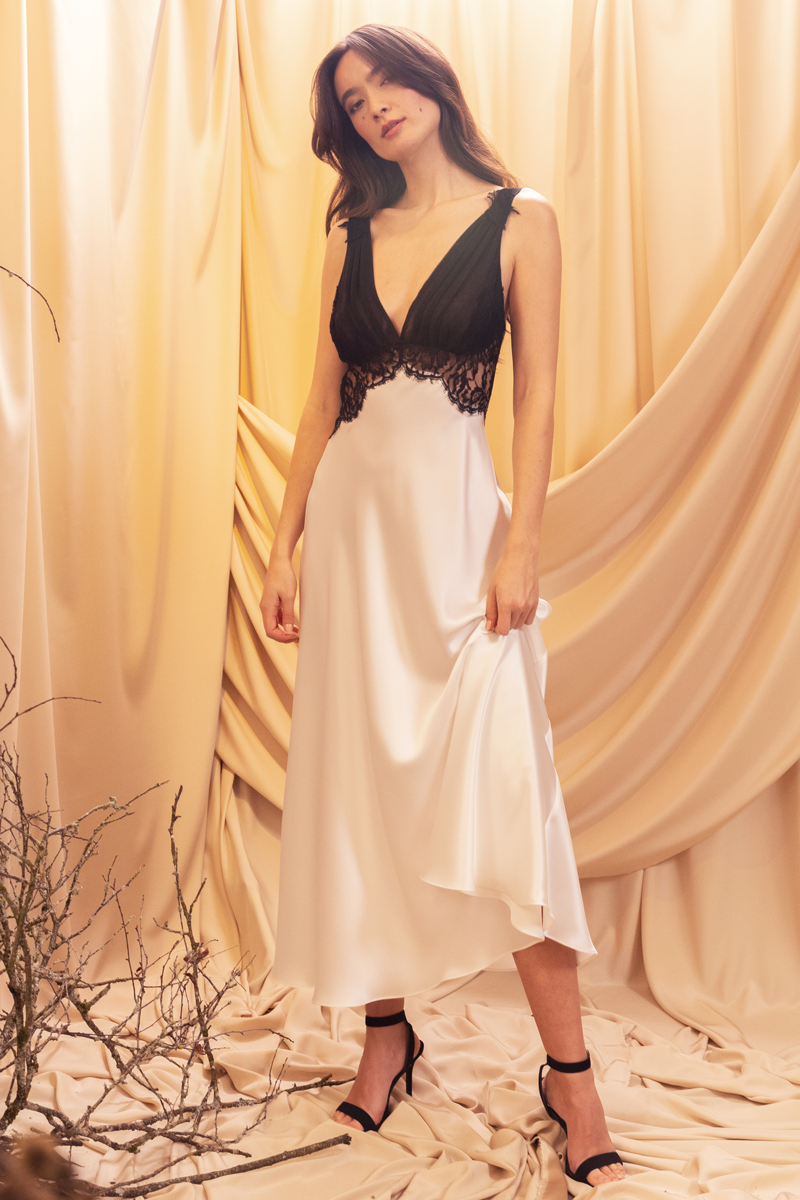 Diva Glamour Gown - Christine Silk Lingerie & Loungewear