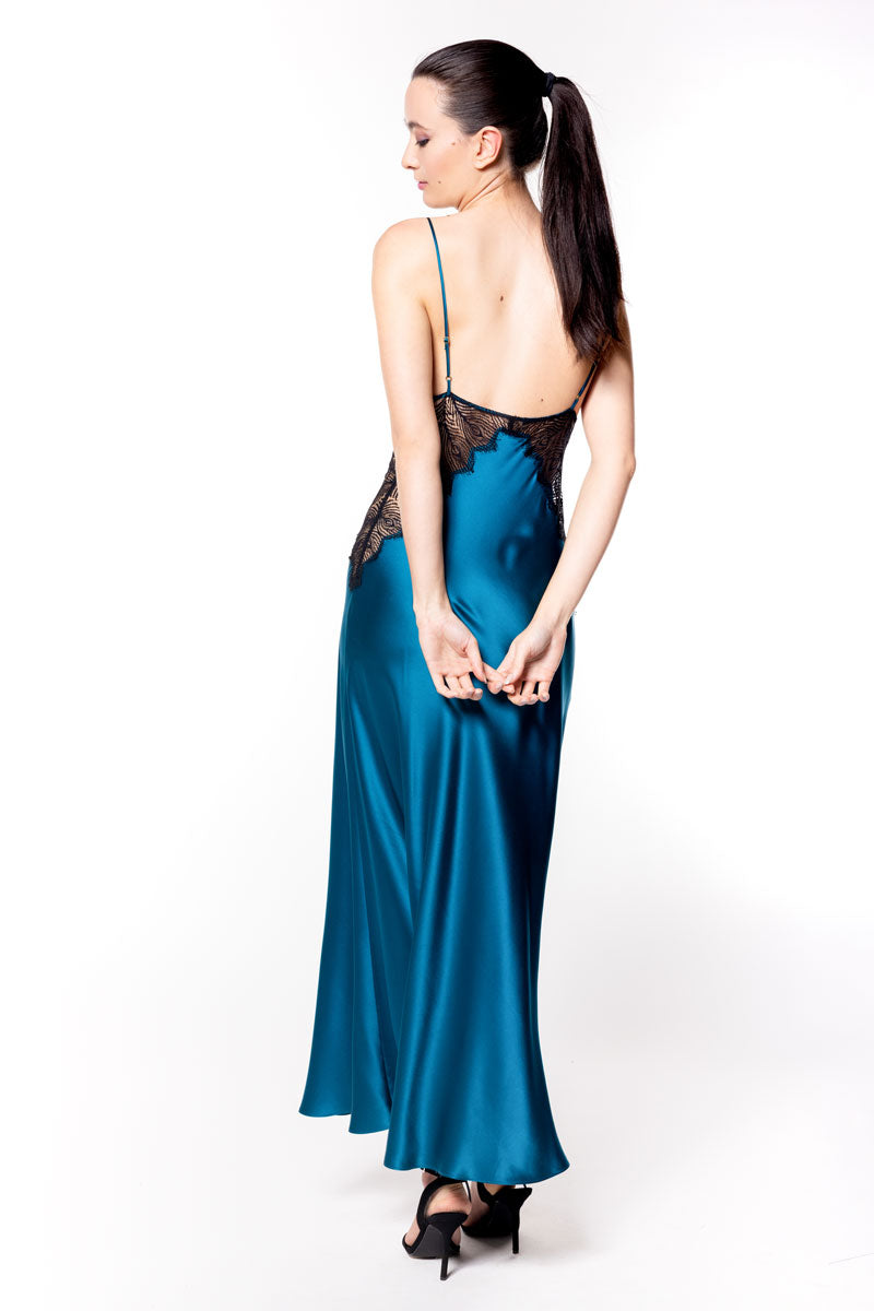 Erté Gown - Christine Silk Lingerie & Loungewear