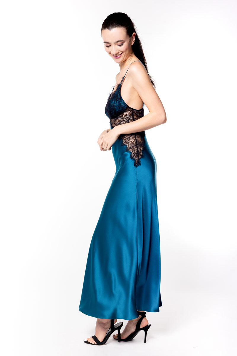 Erté Gown - Christine Silk Lingerie & Loungewear