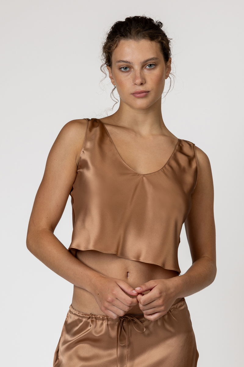 Hue Cropped Camisole
