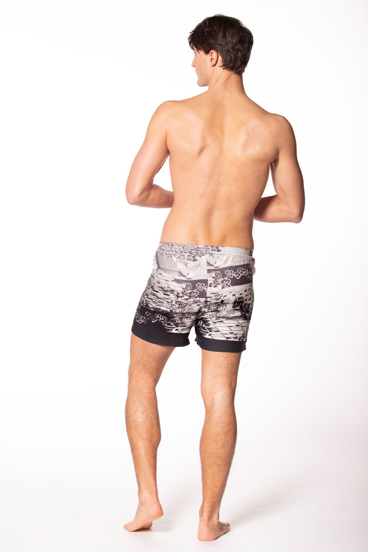 Morton Tranquility Silk Boxer Shorts