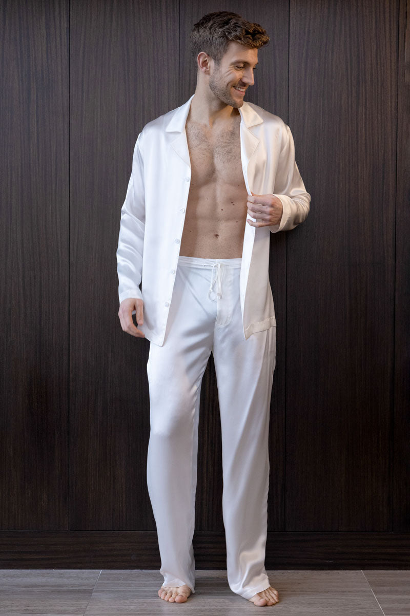 Morton Silk Lounge Pant - Christine Silk Lingerie & Loungewear
