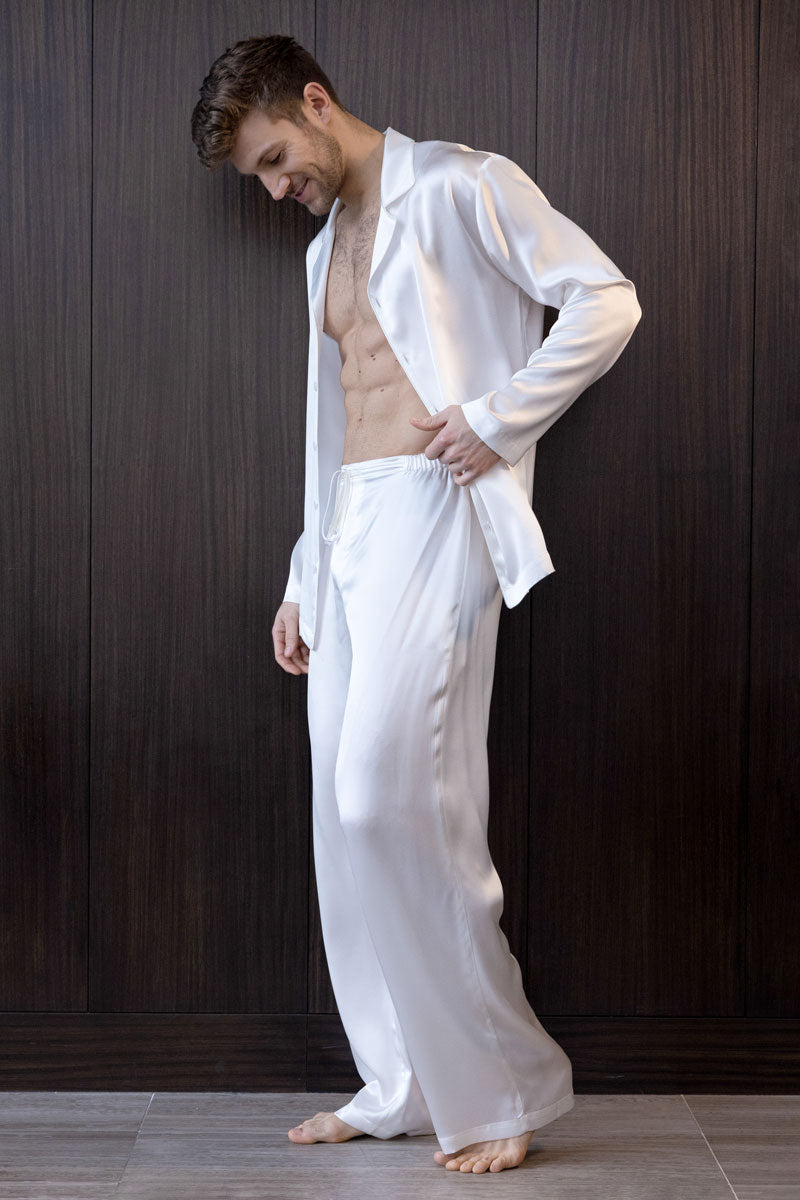 Morton Silk Lounge Pant - Christine Silk Lingerie & Loungewear