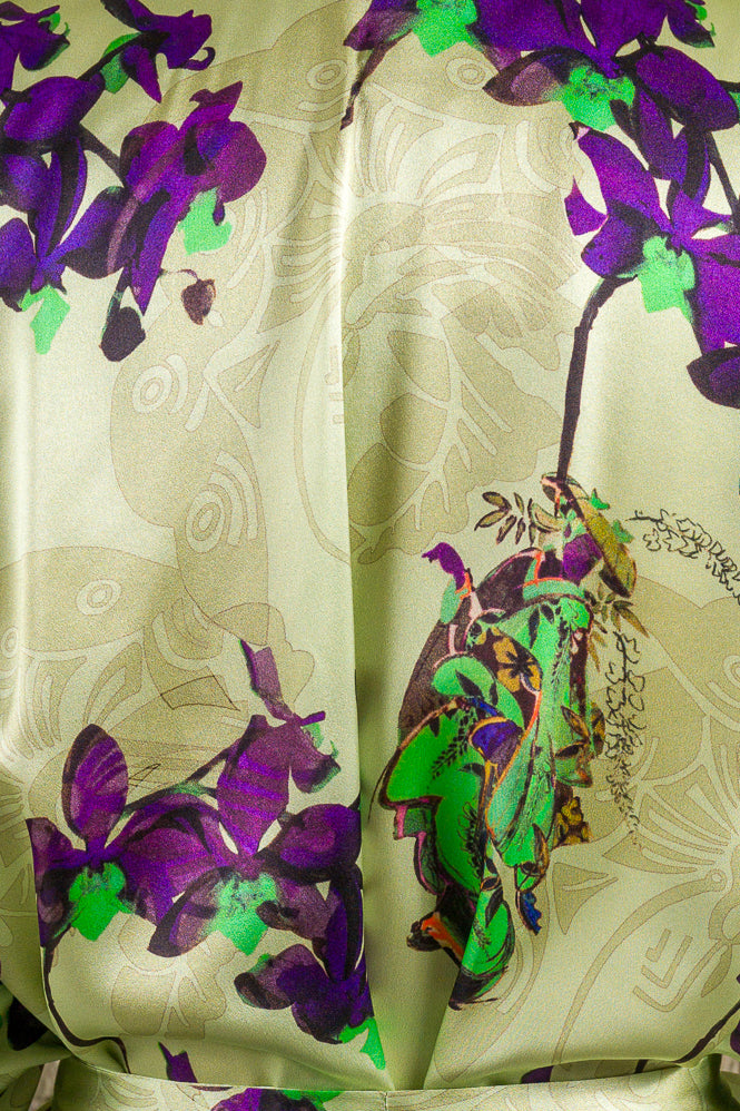 Pagoda Kimono - Christine Silk Lingerie & Loungewear