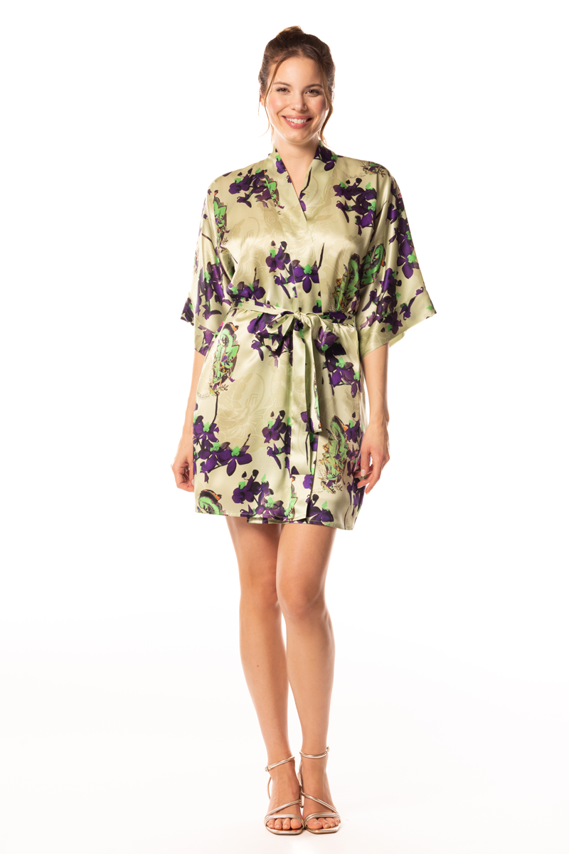 Pagoda Short Boudoir Robe