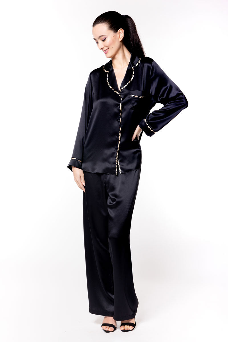 Raja Pajama - Christine Silk Lingerie & Loungewear