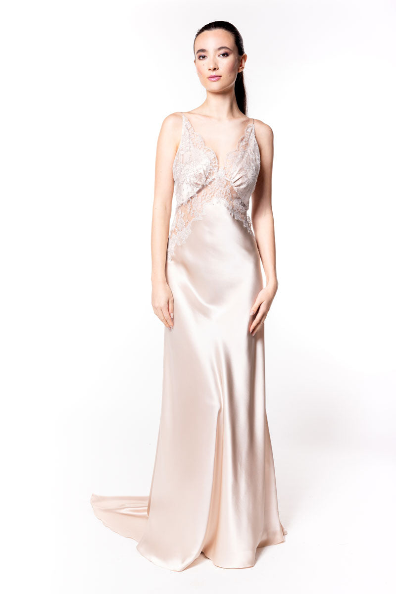 Signature Fairytale Gown - Christine Silk Lingerie & Loungewear