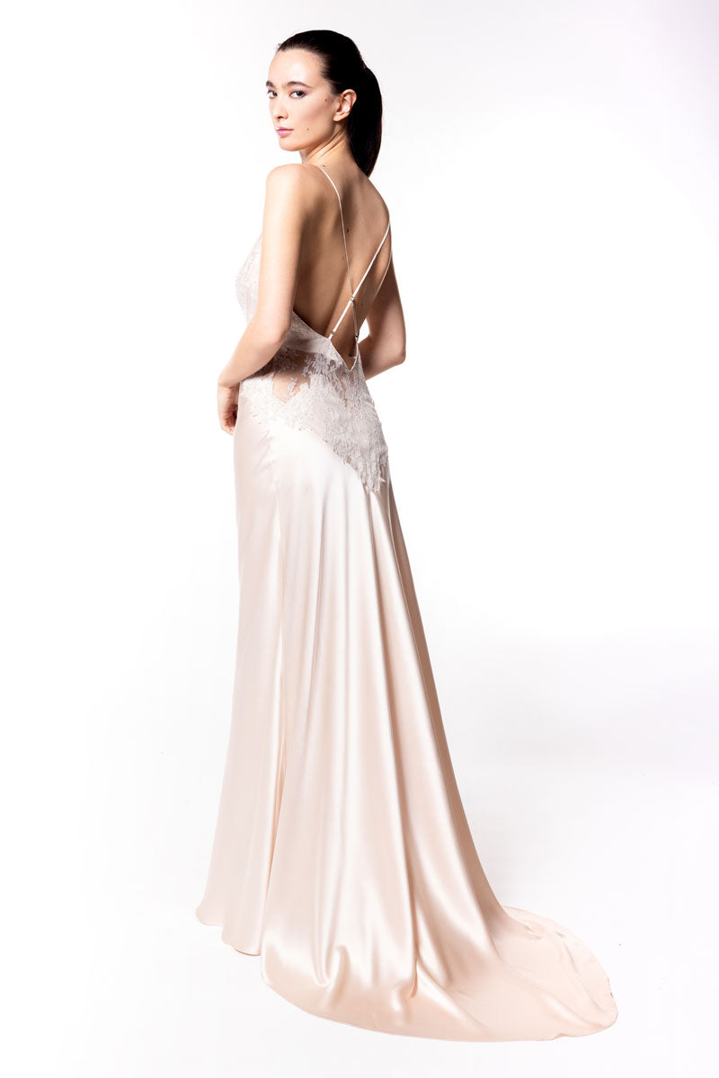 Signature Fairytale Gown - Christine Silk Lingerie & Loungewear