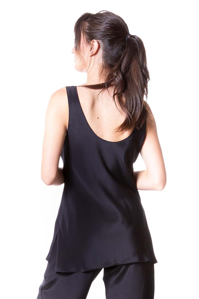 Jane Luxe Crepe Camisole - Christine Silk Lingerie & Loungewear